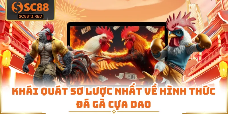 Khái quát sơ lược nhất về hình thức đá gà cựa dao