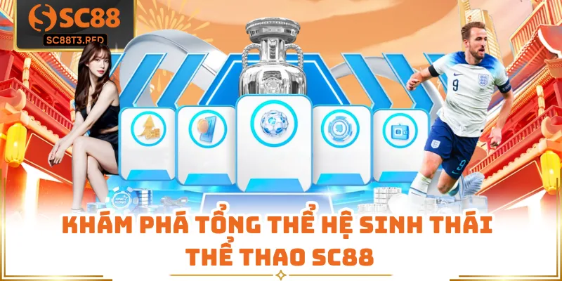 Khám phá tổng thể hệ sinh thái thể thao SC88
